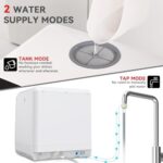 Hermitlux Table Top Dishwasher for 5 Place Settings (5L Tank), Tabletop Dishwasher no Plumbing with 6 Programmes Including 360° Spray Arms | Hot - Air Drying | Energy Class D | No Installation - Image 7