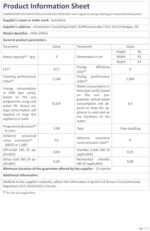 Hermitlux Table Top Dishwasher for 5 Place Settings (5L Tank), Tabletop Dishwasher no Plumbing with 6 Programmes Including 360° Spray Arms | Hot - Air Drying | Energy Class D | No Installation - Image 10
