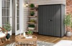 Garden Shed Cortina Alto 1400L Grey Storage Compartment Universal Shed - Image 5