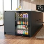 Dellonda Baridi 85L Under Counter Drinks/Beer & Wine Cooler Fridge with Light, Black - DH13 - Image 2