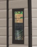 Keter Manor Outdoor Apex Double Door Garden Storage Shed 6 x 8ft Beige Brown Wood effect | Fade Free | All Weather Resistant | Safe and Secure | Zero Maintenance | 15 year Warranty - Image 4