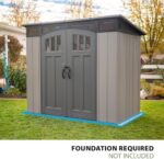 8 x 5 Ft. Modern Outdoor Storage Shed : Patio, Lawn & Garden - Image 9