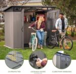 8 x 5 Ft. Modern Outdoor Storage Shed : Patio, Lawn & Garden - Image 7