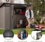 8 x 5 Ft. Modern Outdoor Storage Shed : Patio, Lawn & Garden - Image 8