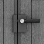 Keter Darwin Outdoor Apex Single Door Garden Storage Shed 6 x 4ft Grey Wood Look and Feel | Fade Free | All Weather Resistant | Safe and Secure | Zero Maintenance | 15 year Warranty - Image 9