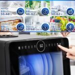 Duronic Table Top Dishwasher DW5 BK 950W Compact Tabletop Dish Washer Mini 5L Dishwashers with 8 Wash Cycles Electric Countertop Cleaner for Quick... - Image 5